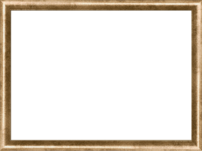 Distressed Gold Map Frame 118