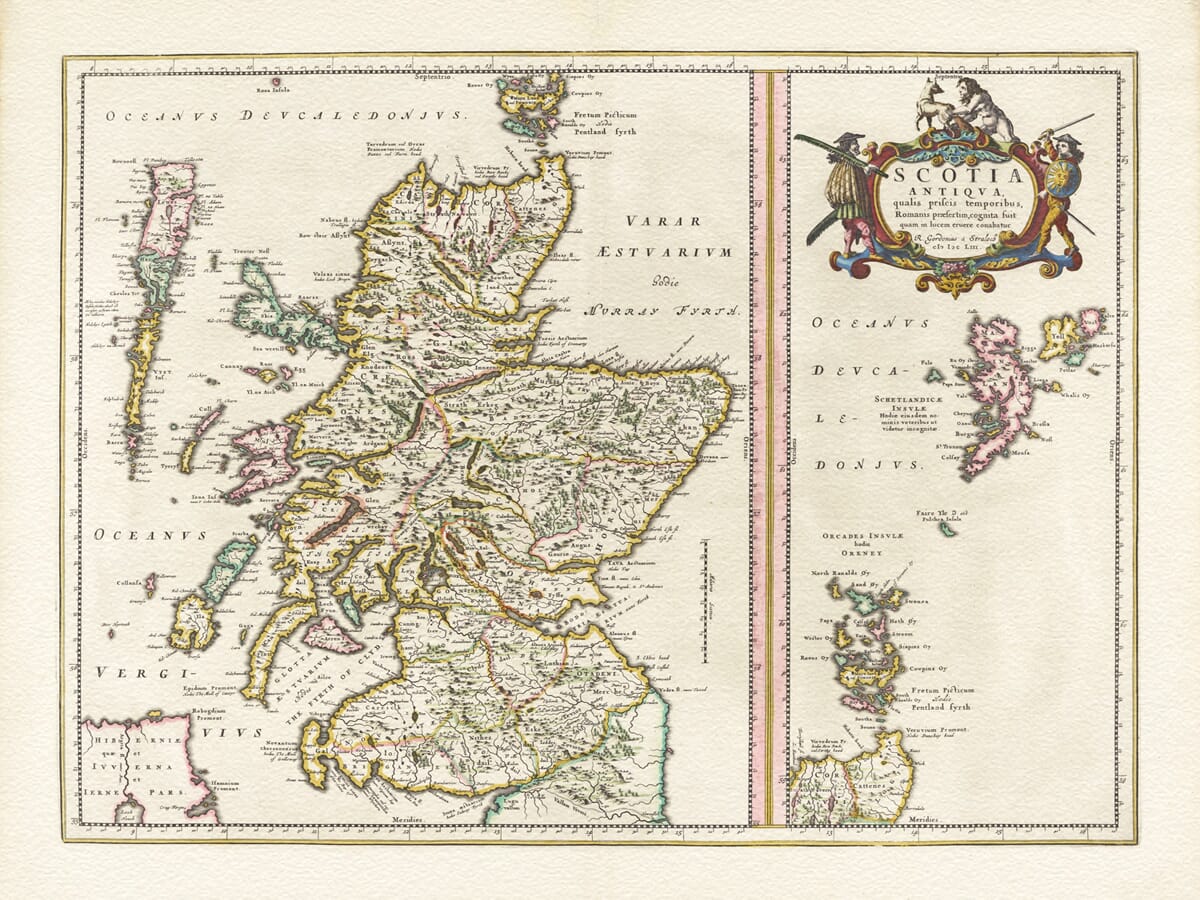 Scotland Bleau Map