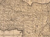 Africa Detail from an old map of Africa