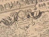 Berkshire Detail from an old map of Berkshire