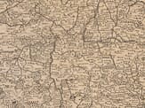Bohemia Detail from an old map of Bohemia
