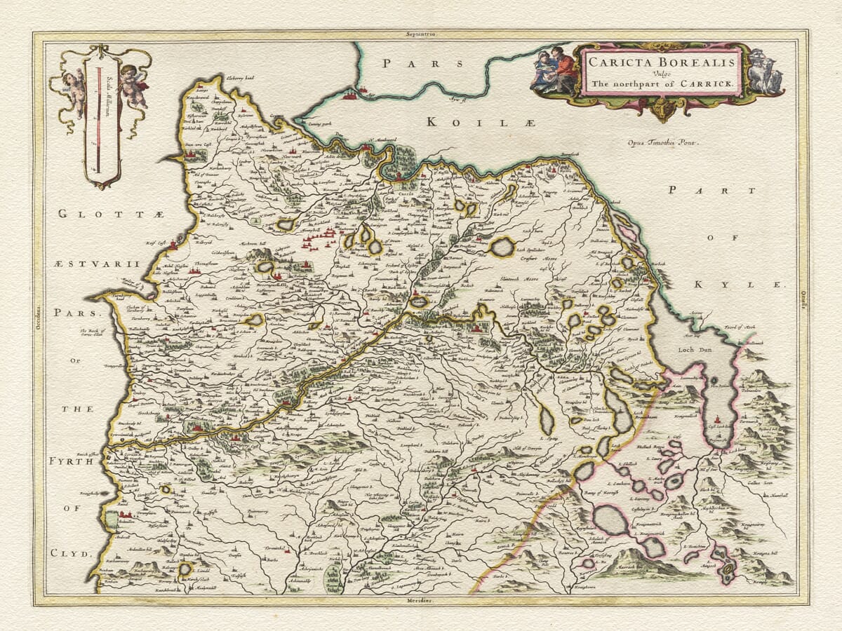 Old Map of Scotland