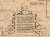 Cannon Islands Old Map of The Holy Land