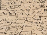 Cardiganshire Detail from an old map of Cardiganshire
