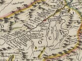 Central Highlands Map Detail Enlarged portion from Central Highlands of Scotland Map