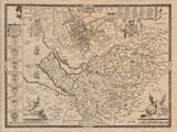 Old map of Cheshire