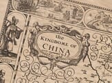 China China Detail from old map