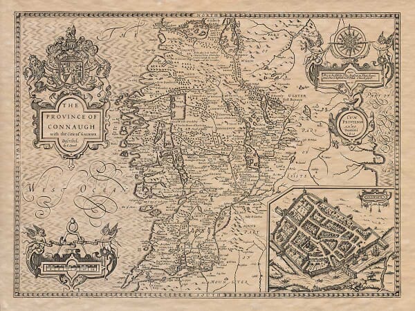 Connaugh Ireland Map