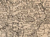 Detail from old map of Cumberland
