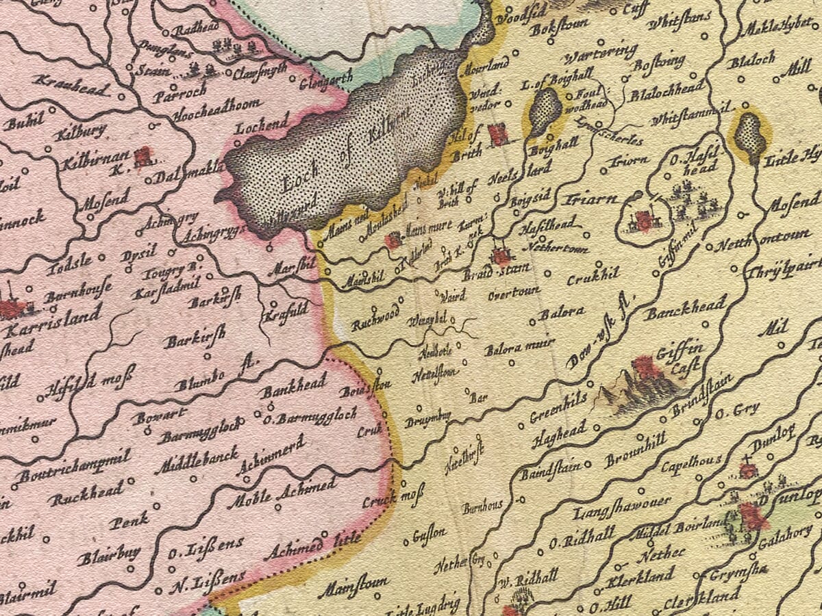 Cunningham map detail