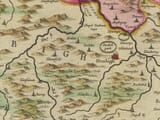 Detail from an old map of Denbighshire 1645