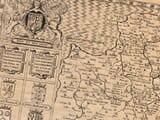 Detail from an old map of Devon