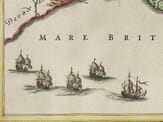 Dorset Detail from an old map of Dorset 1645