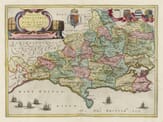 Old Map of Dorset