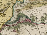 Gallovidiae Detail Golloway detail from old map