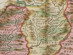 Detail from an old map of Glamorganshire 1645