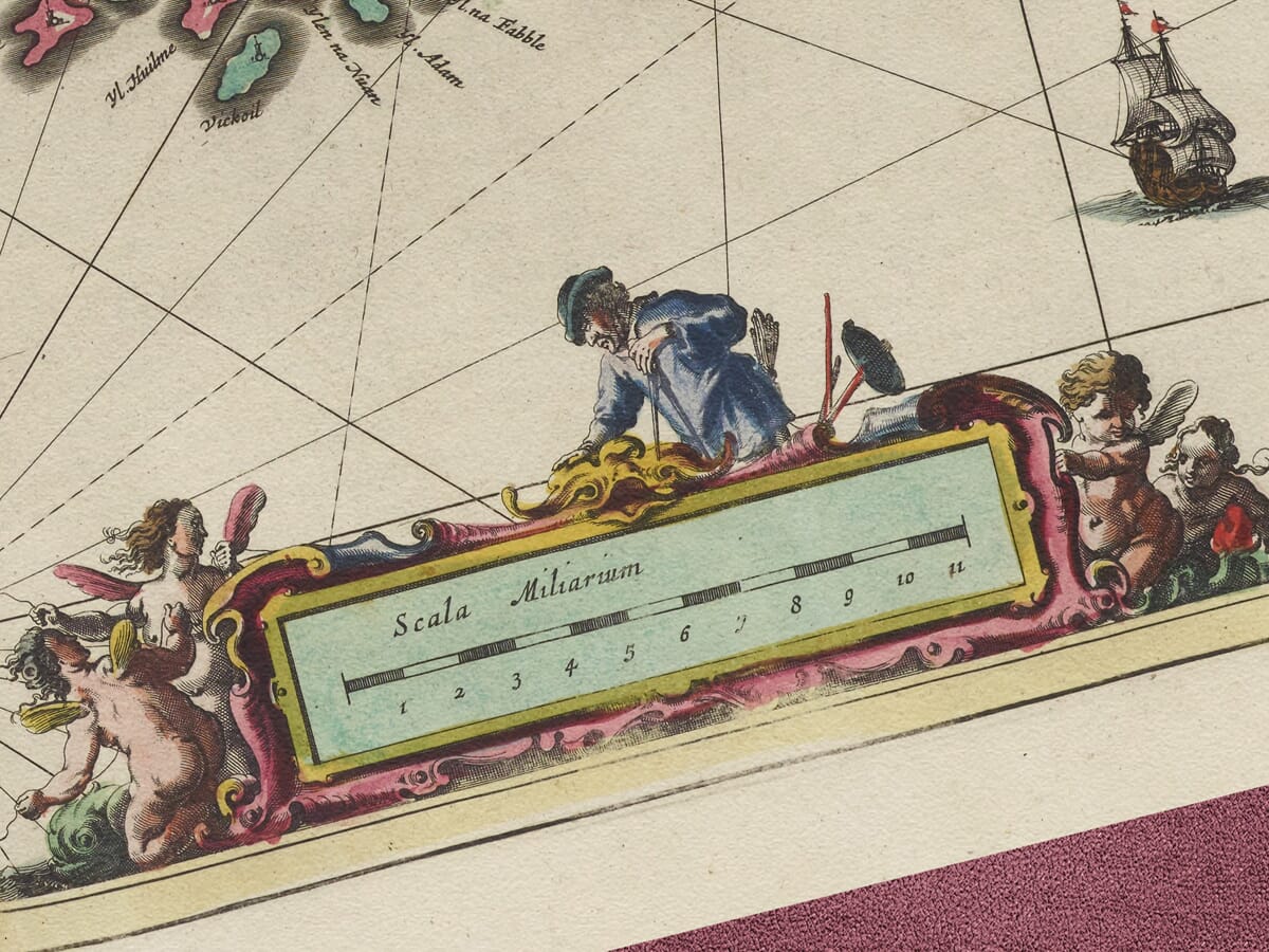 Old Lewis & Harris Map