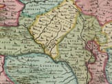 Lincolnshire Detail Detail from old map of Lincolnshire 1645