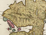 Mvla Insvla Detail Early map of The Isle of Mull