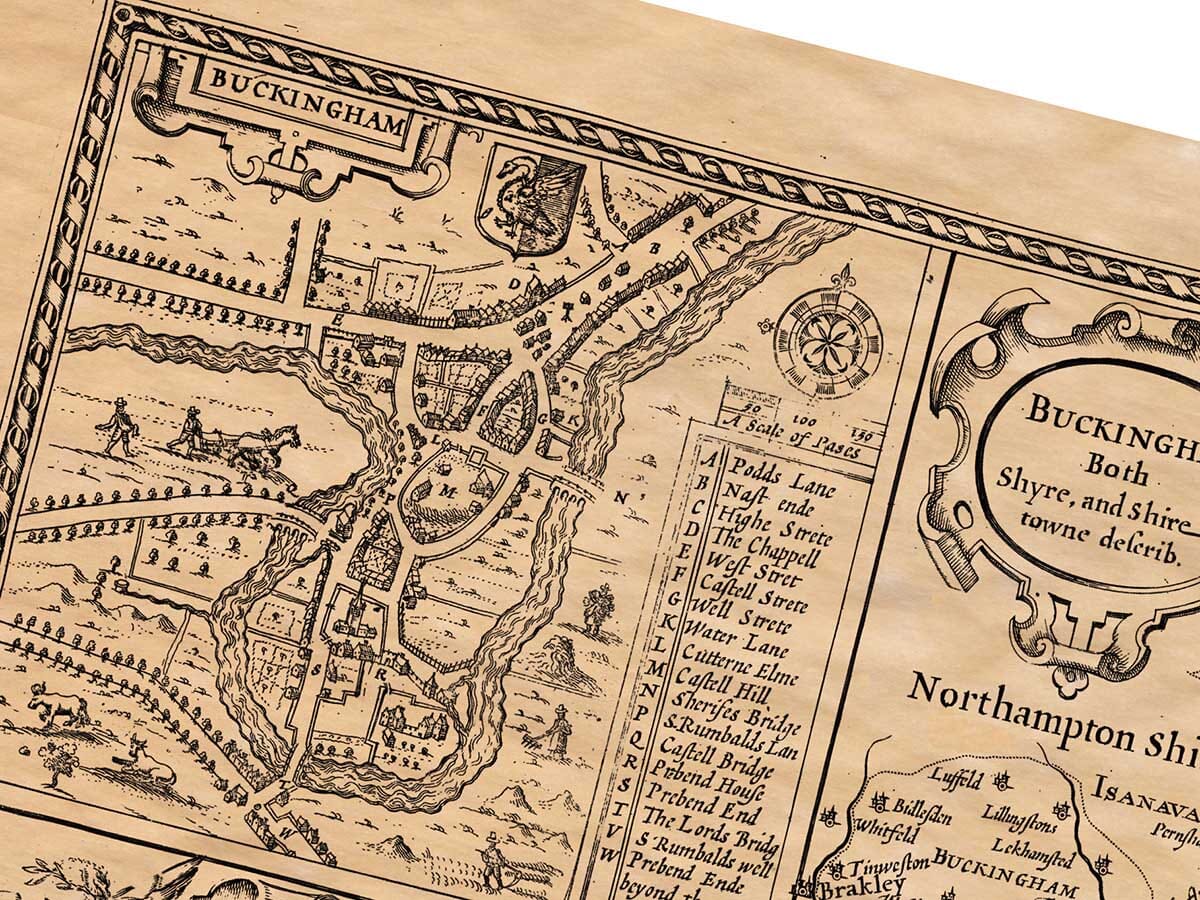 Buckingham Map detail