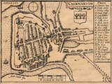 Old Caernarvon Town Plan