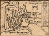 Old Caernarvon Town Plan