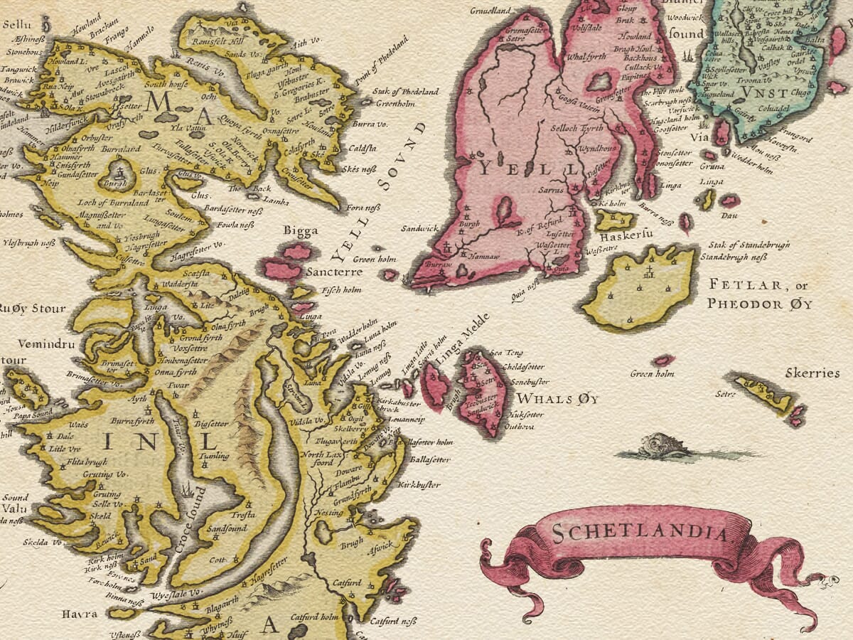 Orkney and The Shetland Islands Detail