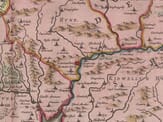 Detail from an old map of Pembroke 1645 Detail from an old map of Pembroke 1645