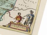 Detail from an old map of Radnor 1645 Detail from an old map of Radnor 1645