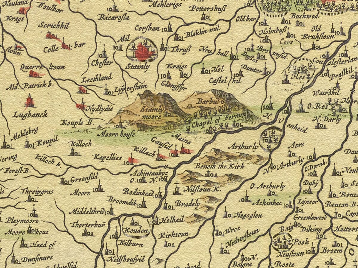 Renfrewshire Map Detail