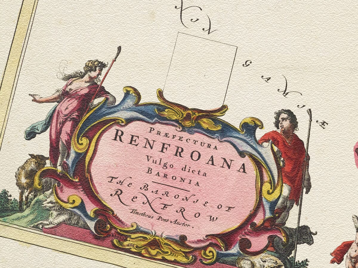 Renfrewshire Map Detail