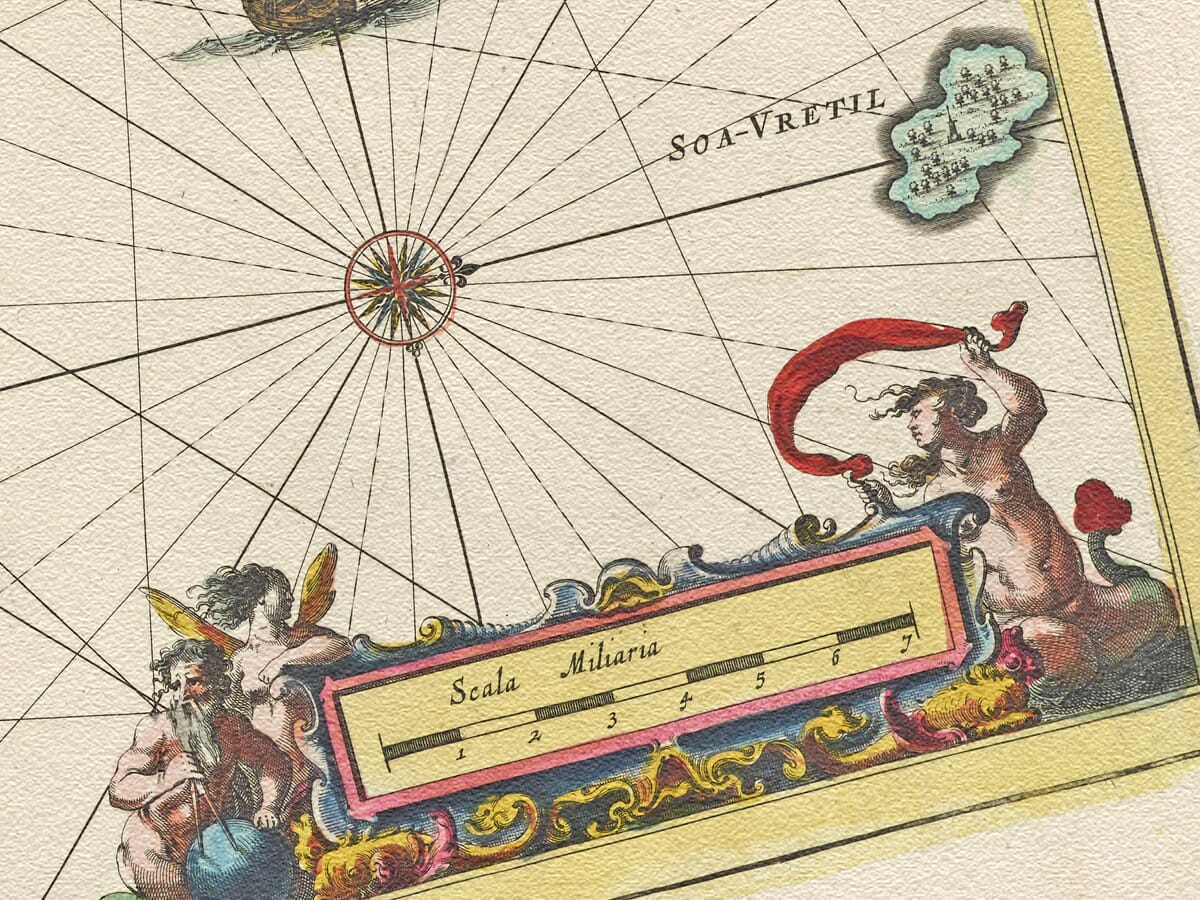 Scottish Small Isles Map Detail