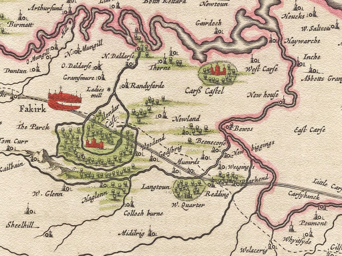 Stirlingshire Map Detail