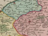 Suffolk Detail Detail from old map of Suffolk