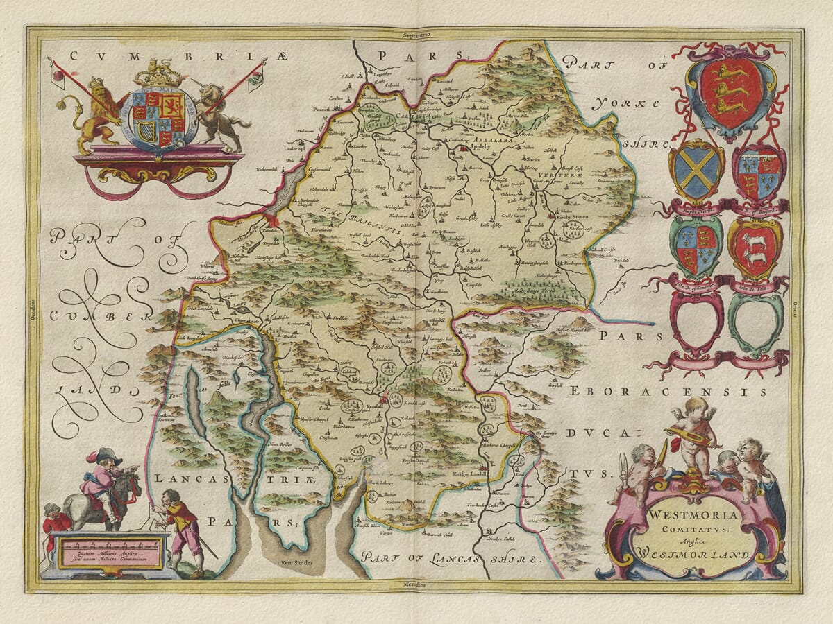 Old Westmoreland Map