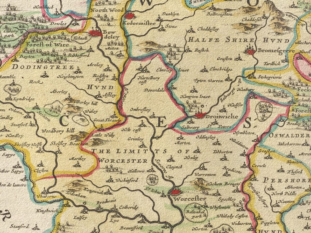 Worcestershire & Warwickshire Detail