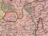 Old Worcestershire & Warwickshire Map
