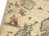 Antique Map Europe Detail Antique Map Europe Detail
