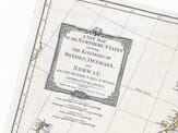 Detail from an old map of Finland