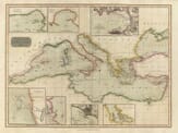 Reproduction Antique Map Gibraltar