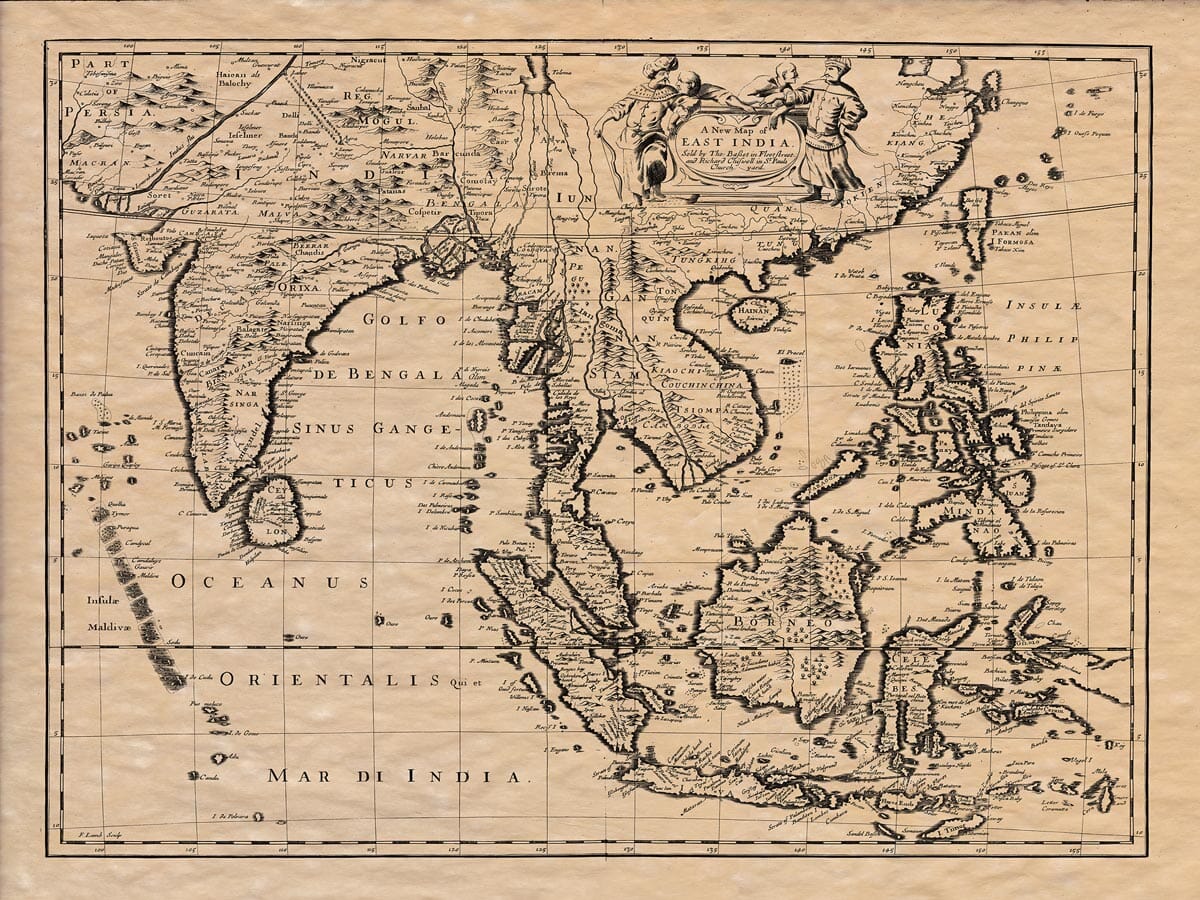 East India Map