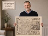 Essex Map Held Medium Size