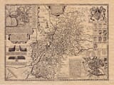Old Map of Gloucestershire