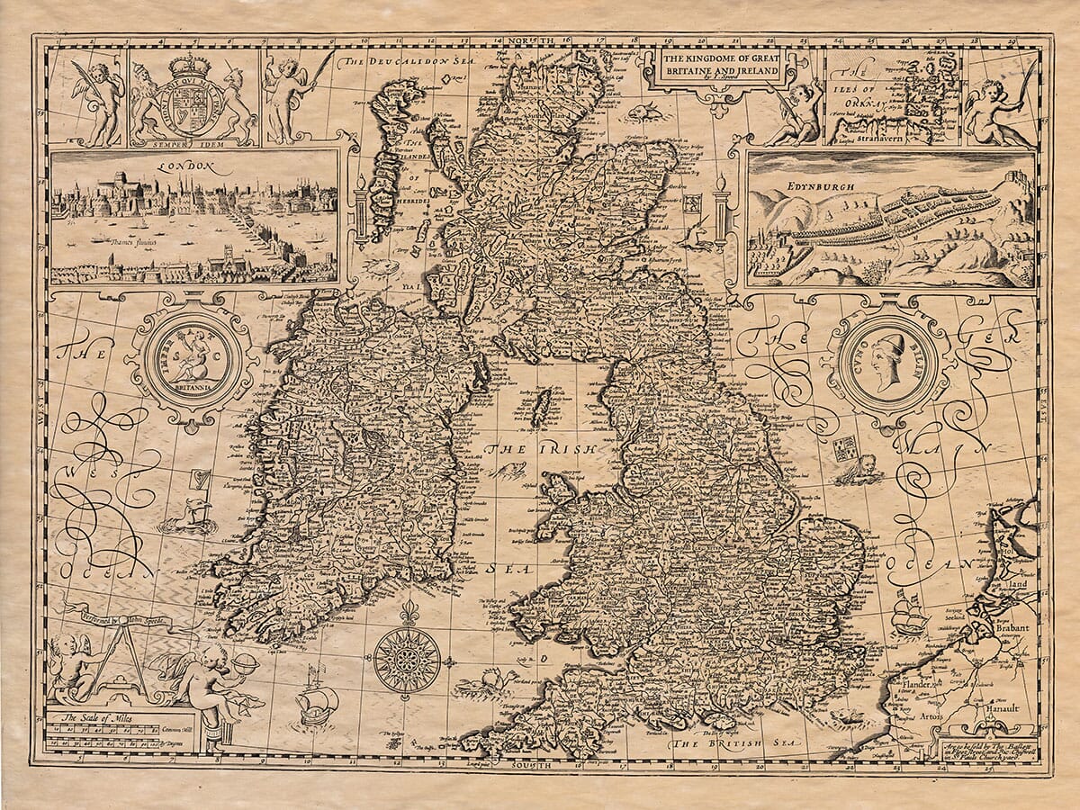 old england map