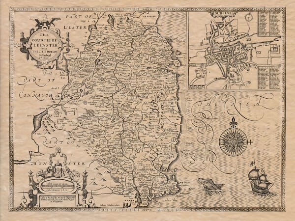 Leinster Ireland Map