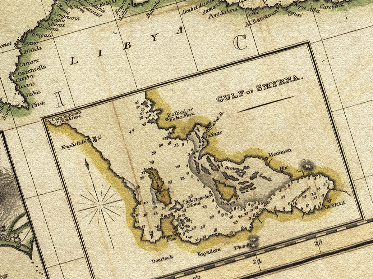 Mediterranean Sea Chart Detail