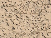 Montgomeryshire Detail from an old map of Montgomeryshire