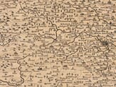 Norfolk Detail from an old map of Norfolk
