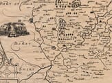 Nottinghamshire Detail from an old map of Nottinghamshire
