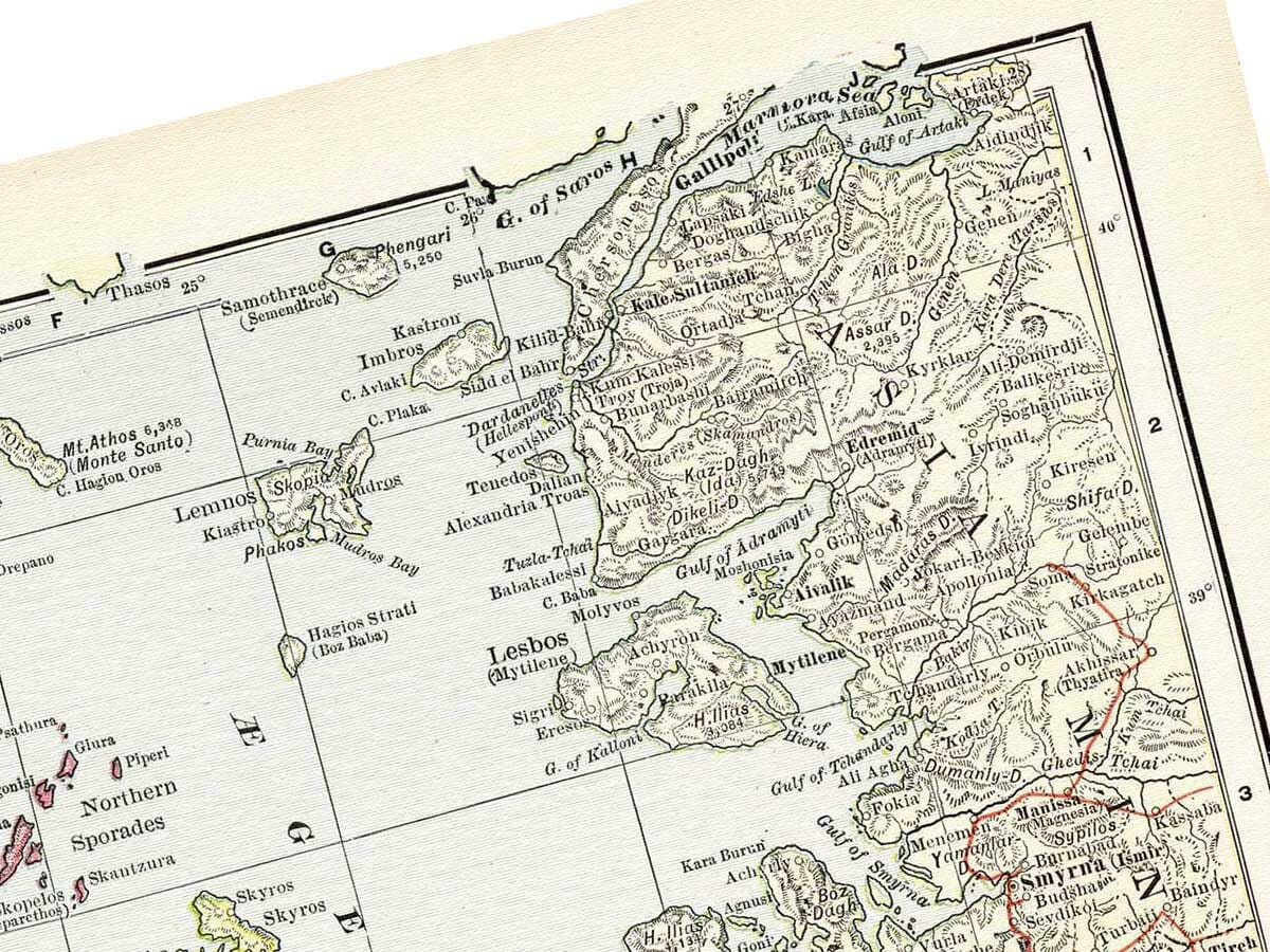 Old-Map-of-Greece-Detail-2